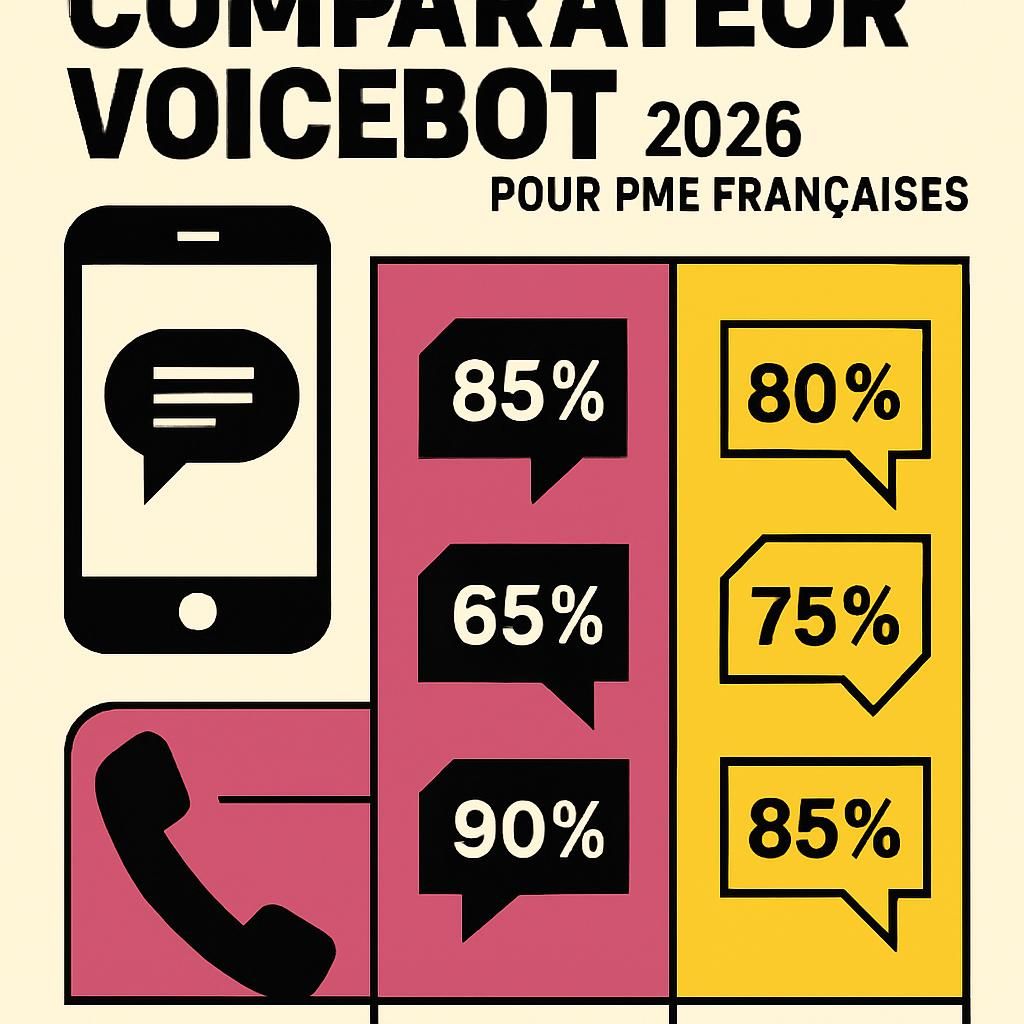 découvrez notre comparateur voicebot 2026 : analyse des critères essentiels, tarifs détaillés et recommandations d'experts pour choisir la solution adaptée à vos besoins.