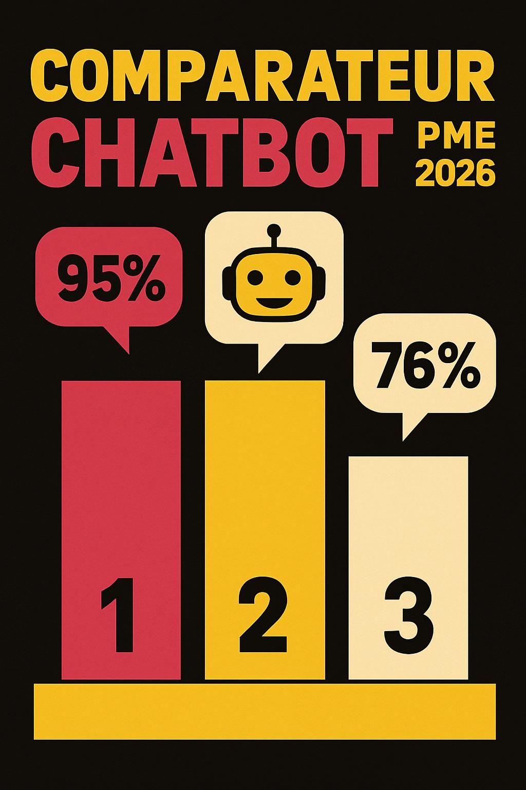 découvrez notre comparateur chatbot ia 2026 pour pme et trouvez la meilleure solution adaptée à vos besoins grâce à notre classement détaillé des outils performants.