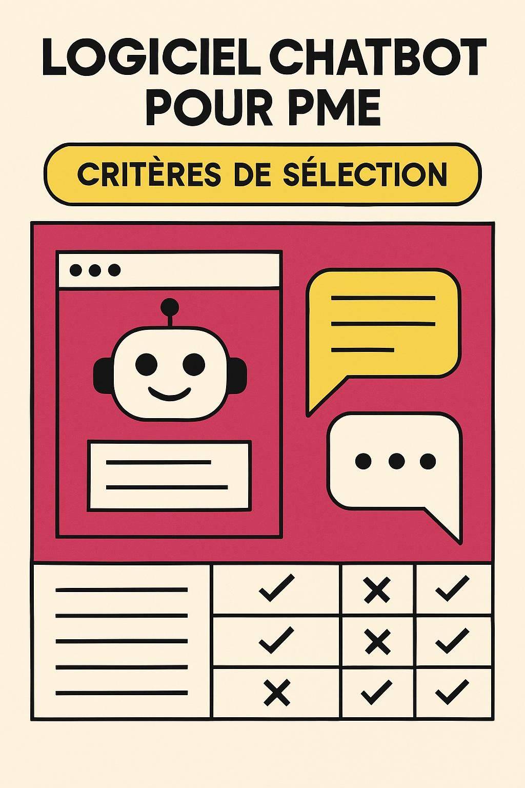 découvrez les 10 critères essentiels pour choisir le logiciel chatbot idéal adapté aux besoins spécifiques de votre pme et améliorer votre relation client.