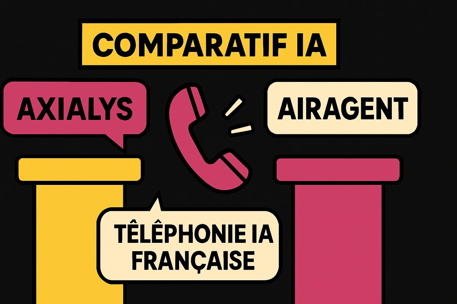 découvrez notre comparatif détaillé entre axialys et airagent, deux solutions françaises de téléphonie intégrant l'intelligence artificielle, pour choisir l'option la mieux adaptée à vos besoins professionnels.