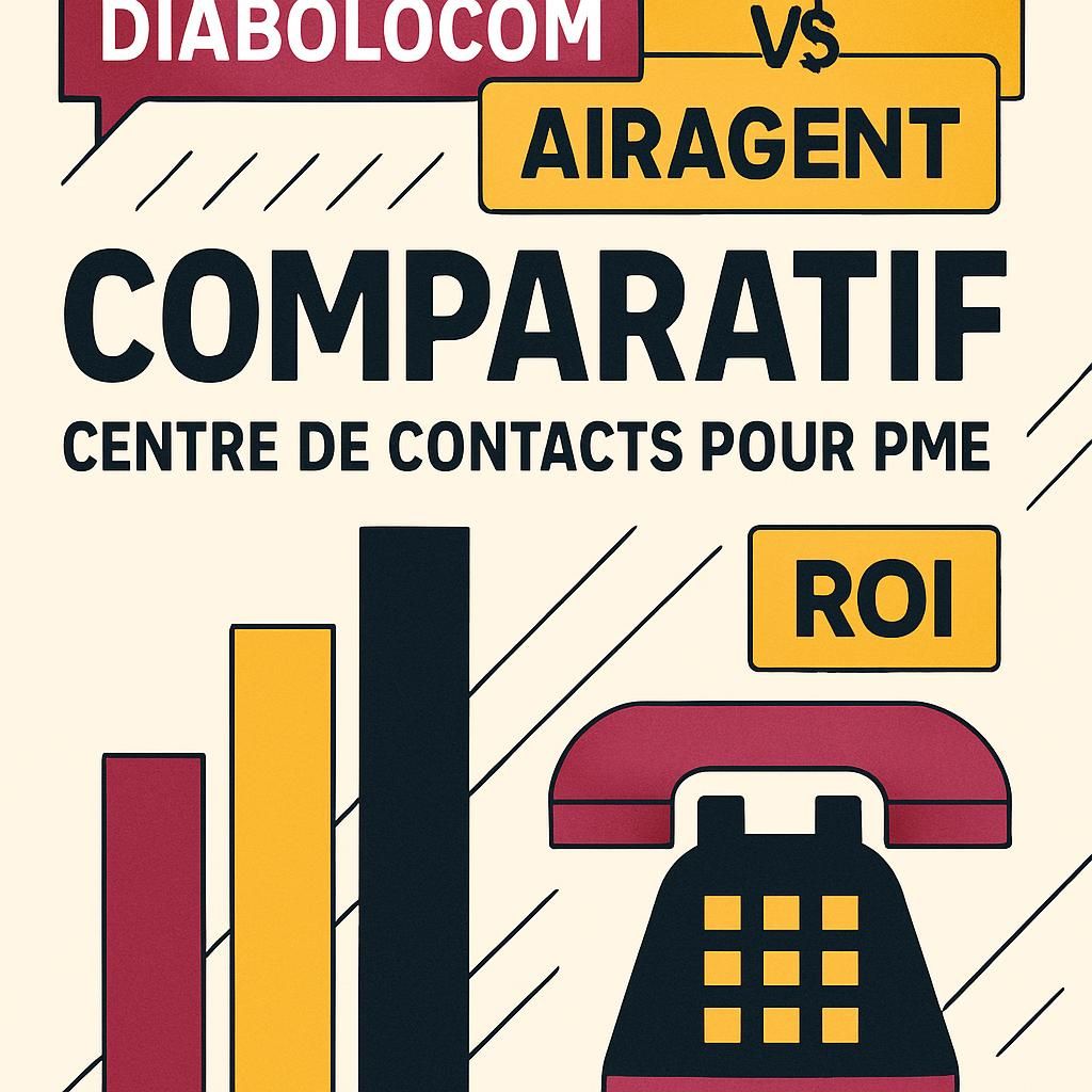 comparez diabolocom et airagent pour choisir le meilleur outil adapté à votre centre de contacts. analyse des fonctionnalités, avantages et performances pour une décision éclairée.