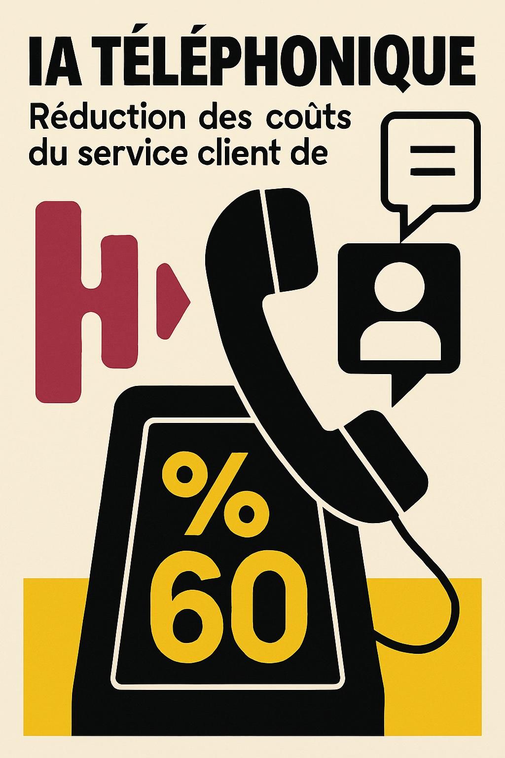 découvrez comment l'ia téléphonique peut réduire les coûts de votre service client jusqu'à 60%, tout en améliorant l'efficacité et la satisfaction client.