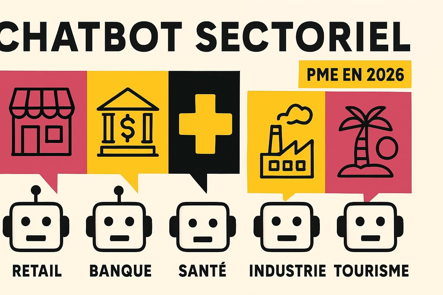 découvrez quelle solution de chatbot sectoriel est la mieux adaptée à votre industrie en 2026 pour améliorer votre service client et optimiser vos processus.