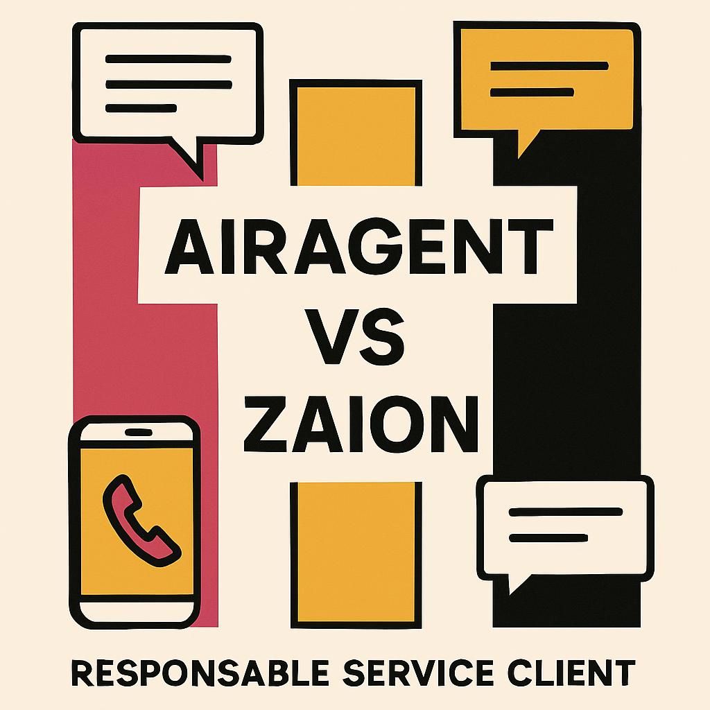 découvrez un avis terrain d'un responsable service client comparant airagent et zaion pour optimiser la relation client.
