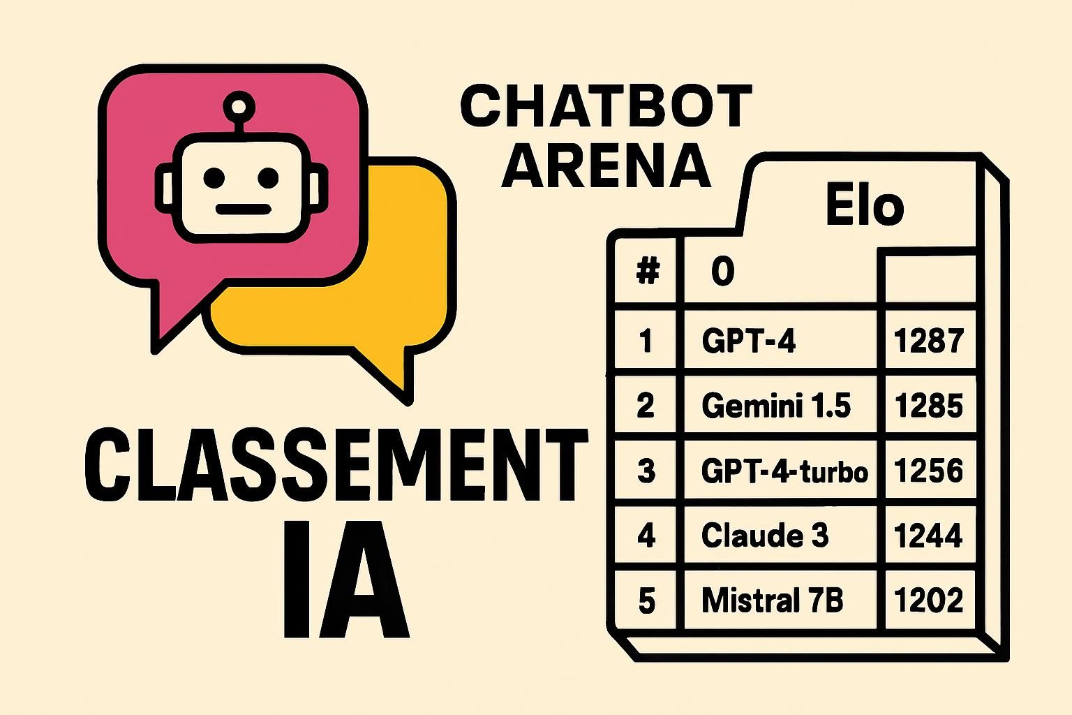 découvrez comment les modèles de langage sont évalués et classés dans chatbot arena, la plateforme qui compare les performances des chatbots intelligents.